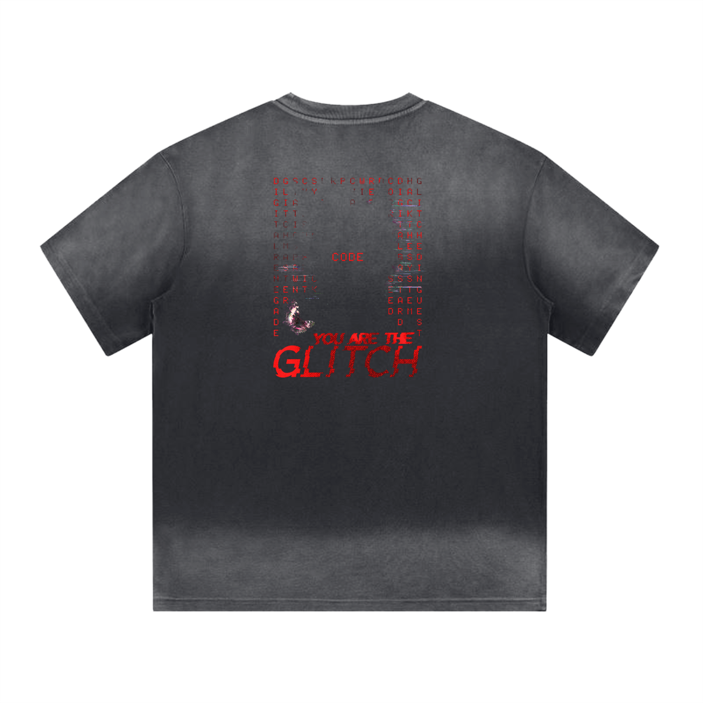 "You Are The Glitch" Washed T-Shirt